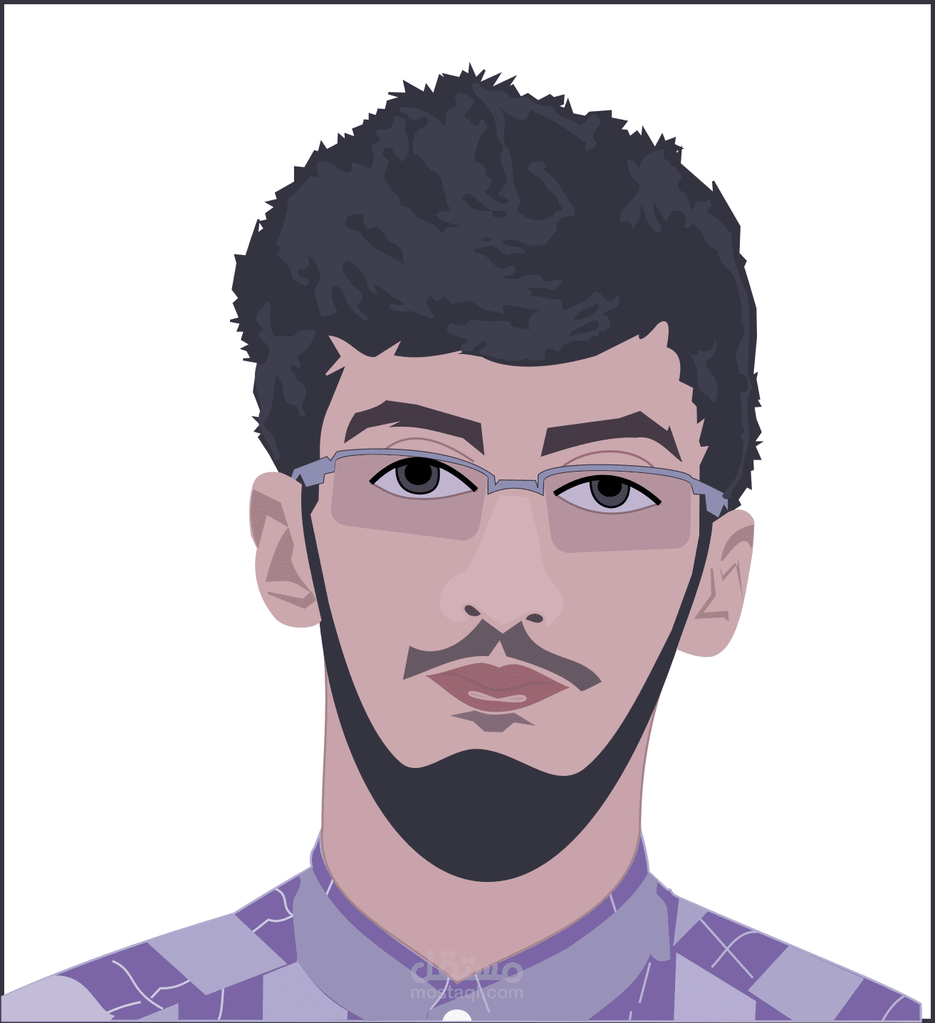 تصميم البورتريهات و تحويل الصور الرقمية إلى فيكتور