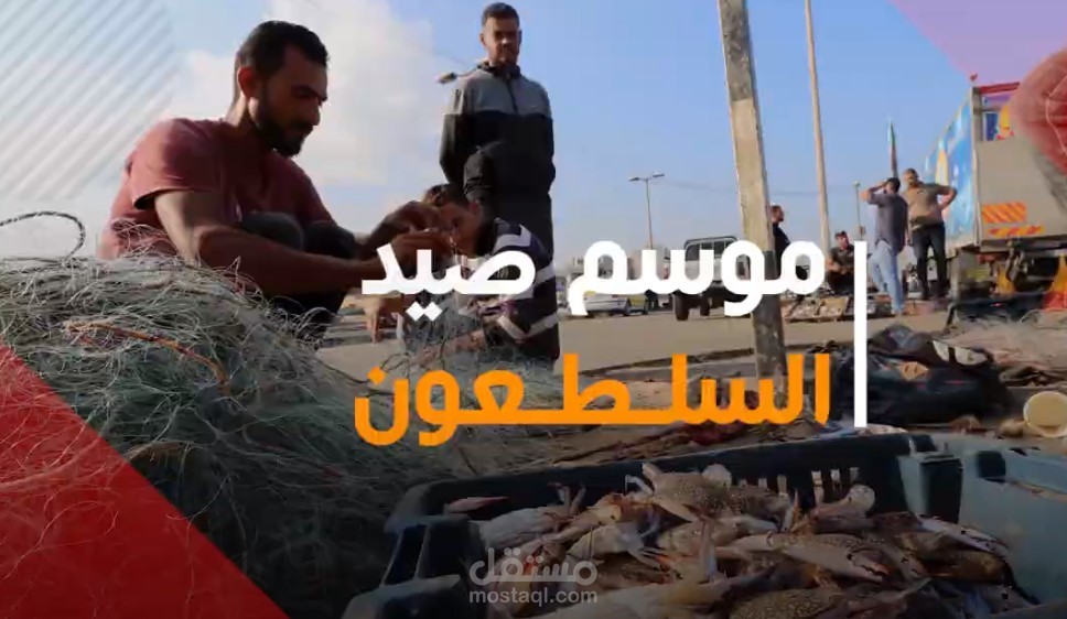 موسم صيد السلطعونات "أبو جلمبو" في قطاع غزة