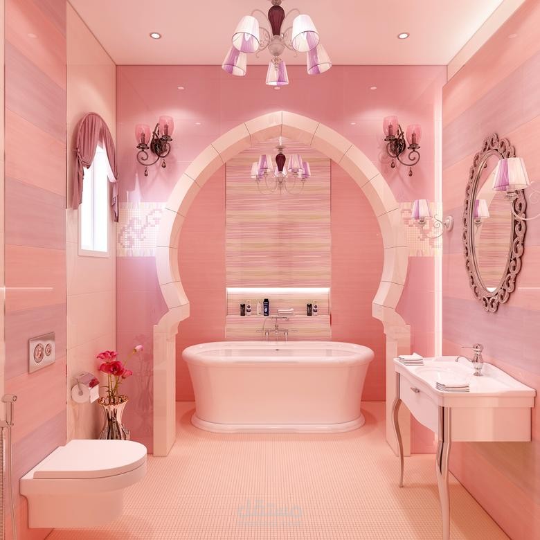 تصميم حمام بناتي