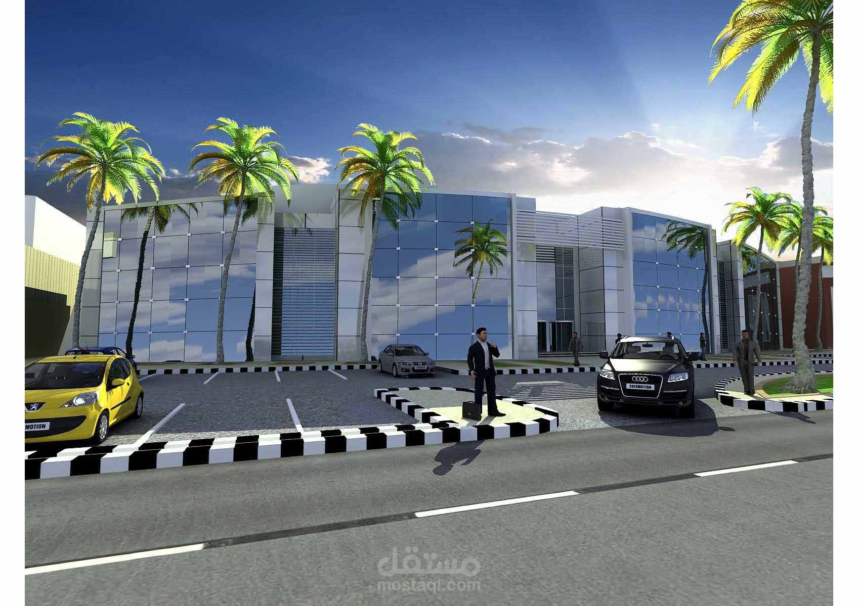 نماذج من المشروعات المعمارية التي قمت بانجازها