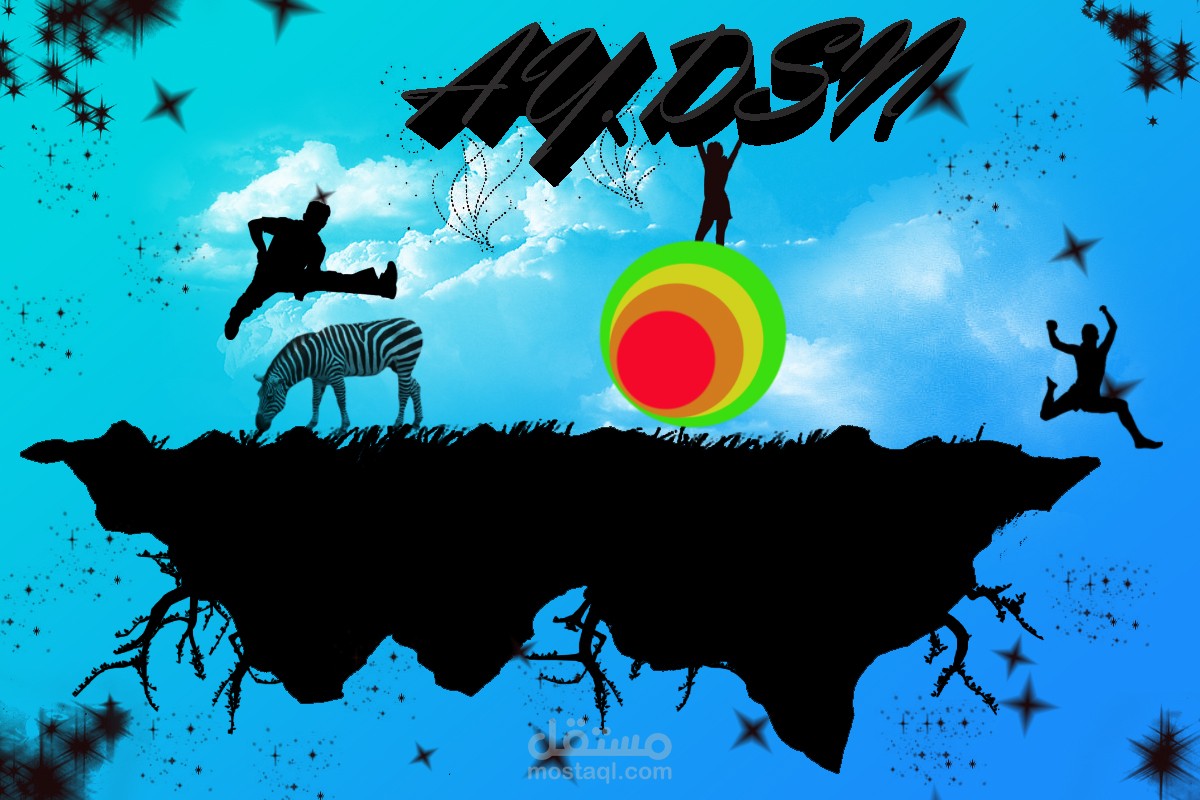 لوحة فنية لصفحة AY.dsn