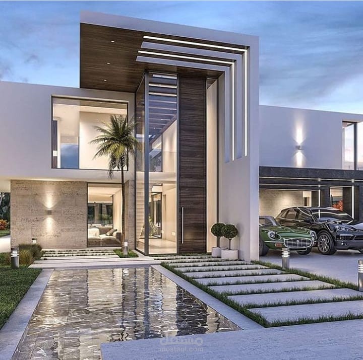تصميم واجهة مودرن modern
