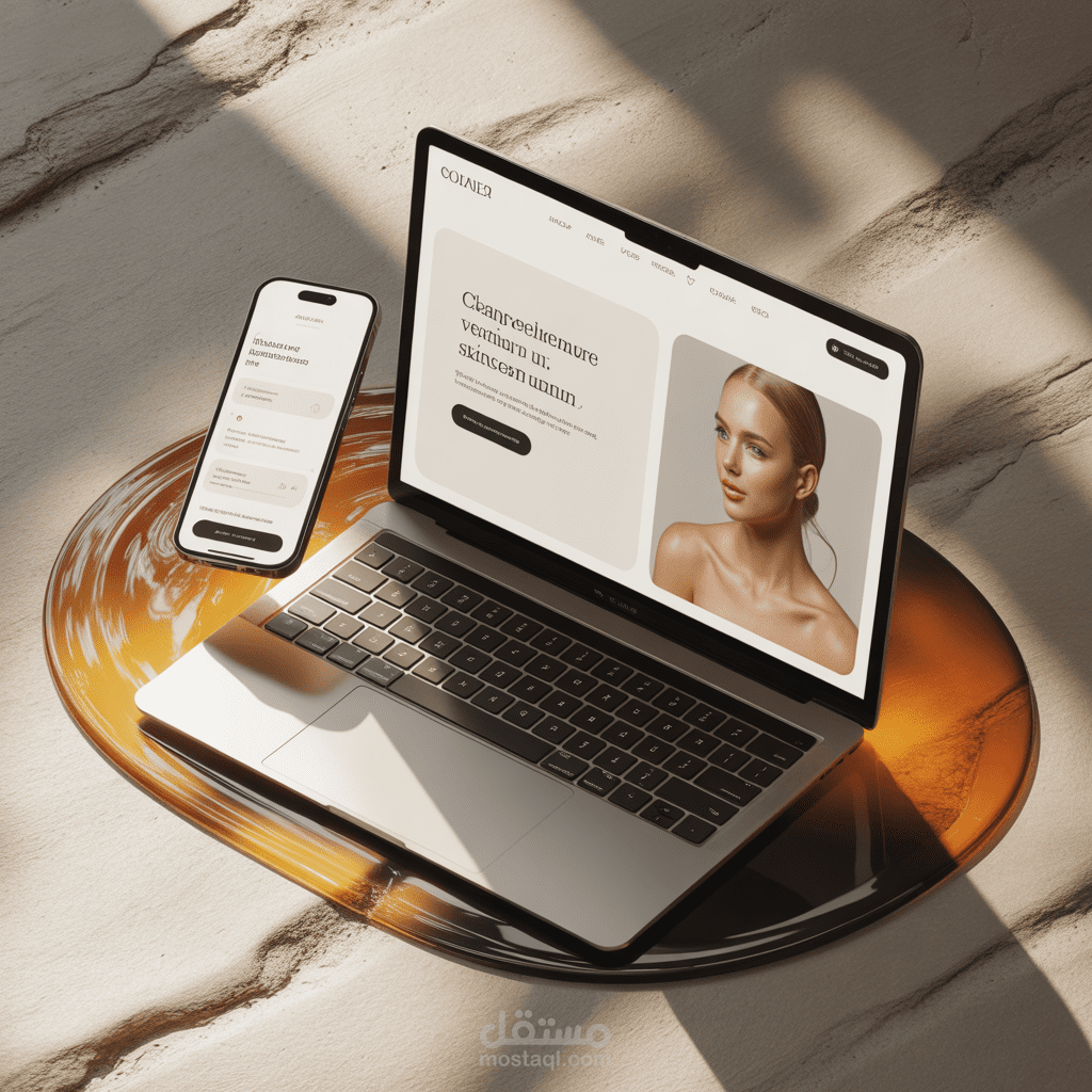 متجر BEAUTIQ الفاخر: دمج الذكاء الاصطناعي (AI) مع Laravel و React لتجربة تسوق ذكية.