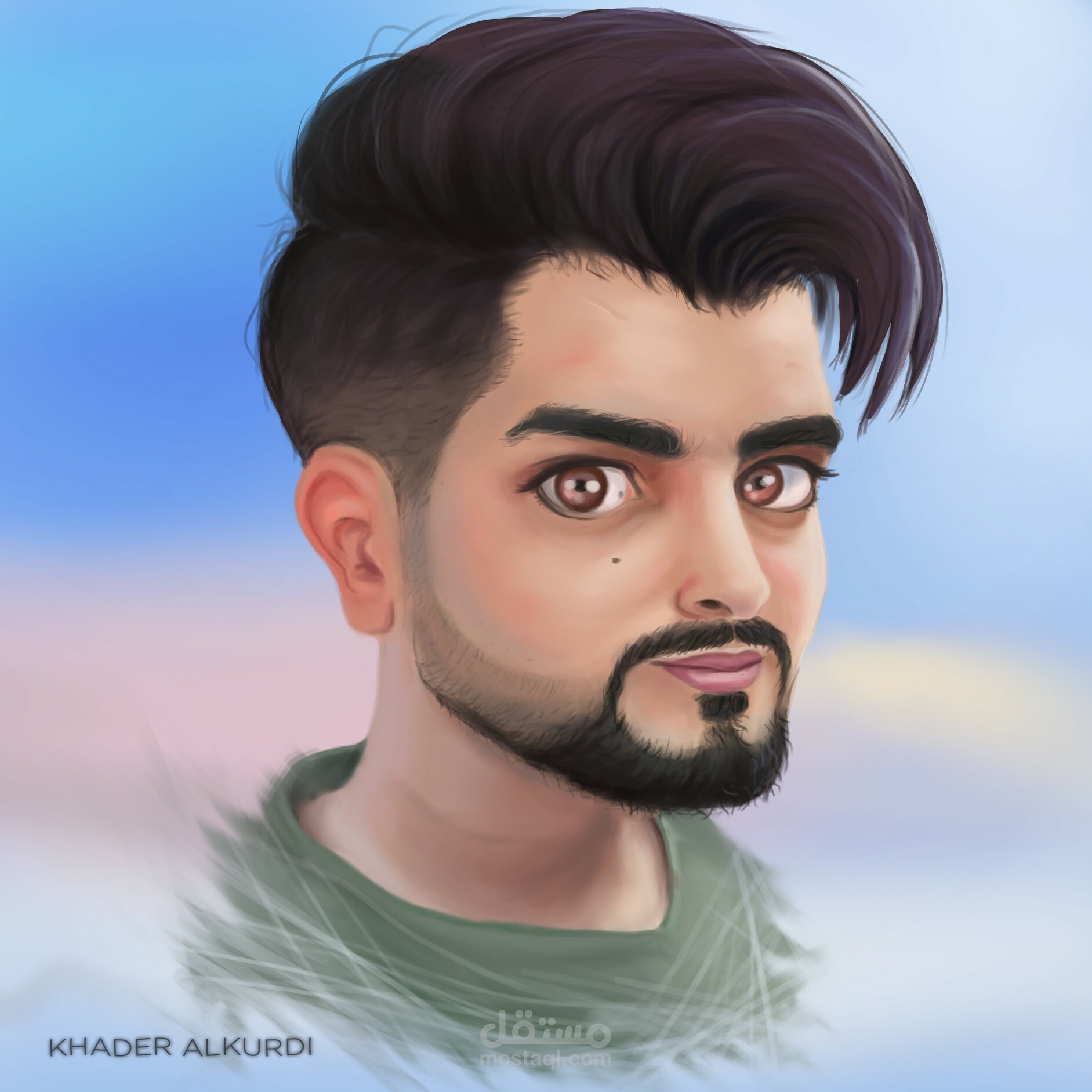 بورتريه ديجيتال ارت