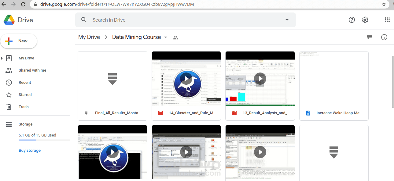 تقديم دورة علمية عملية في مجال التنقيب عن البيانات