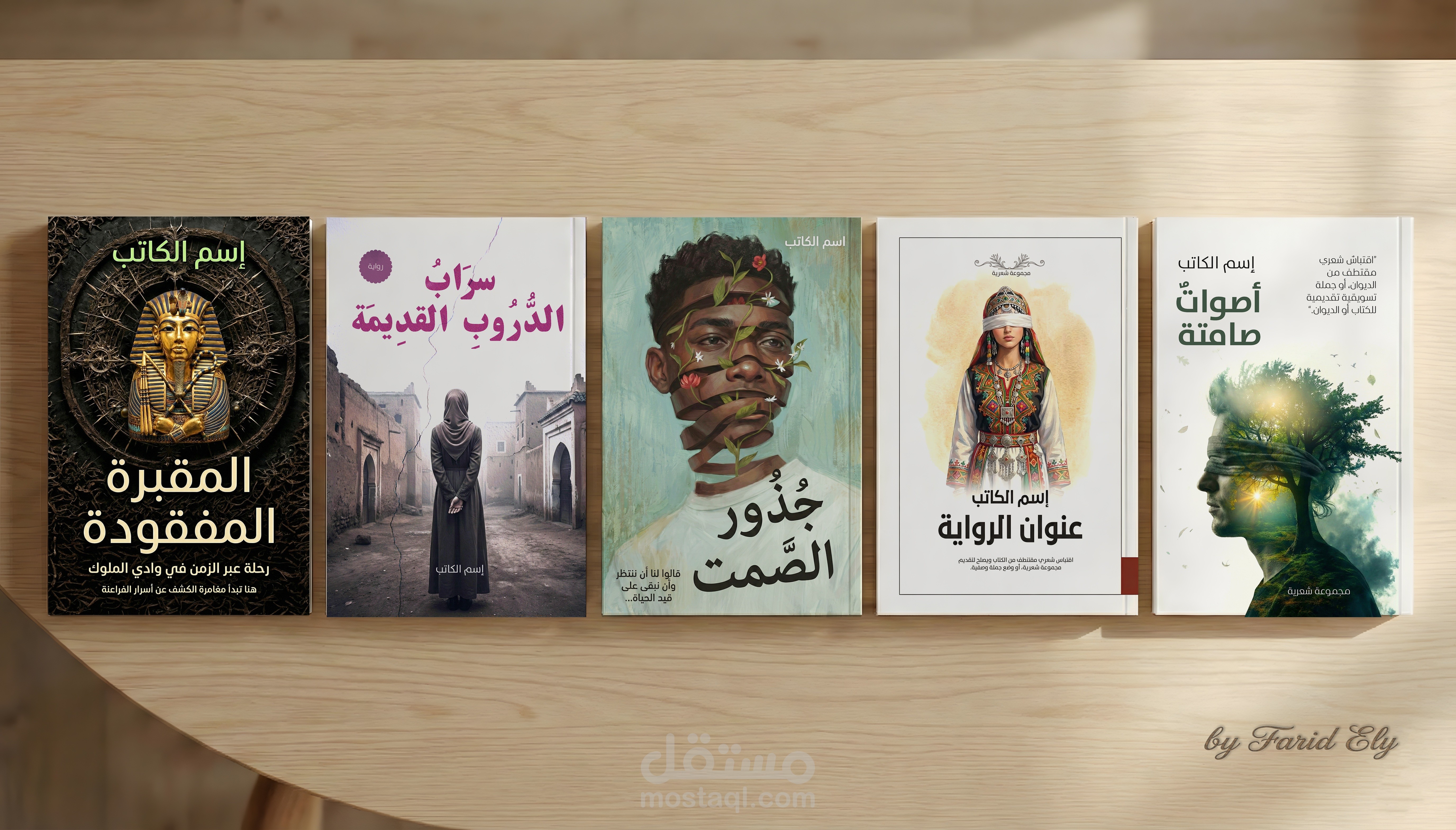 أغلفة كتب عربية