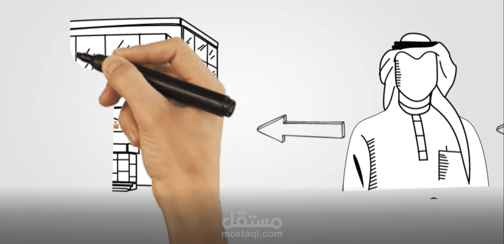 فيديو وايت بورد انميشين