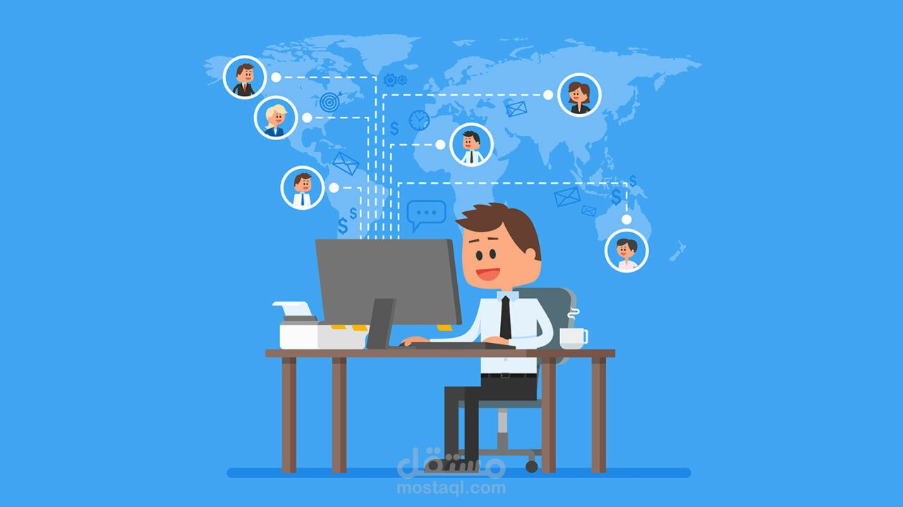 ادارة صفحات وحسابات السوشيال ميديا