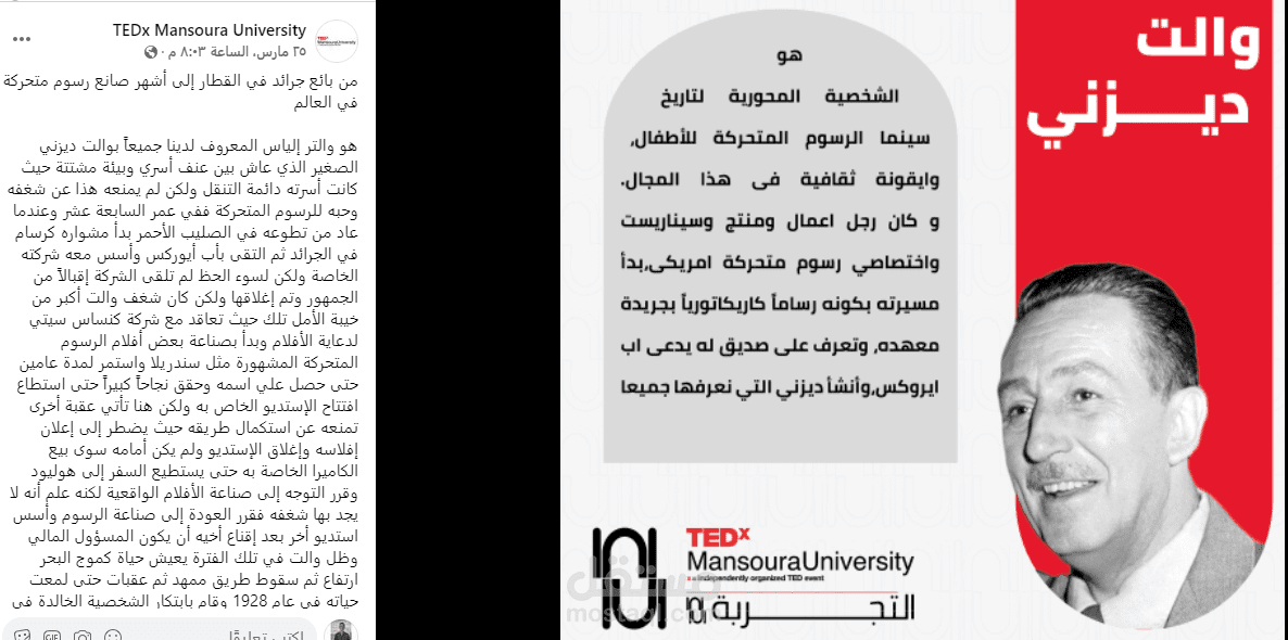 محتوي خاص بحملة تسويقيه علي الفيسبوك