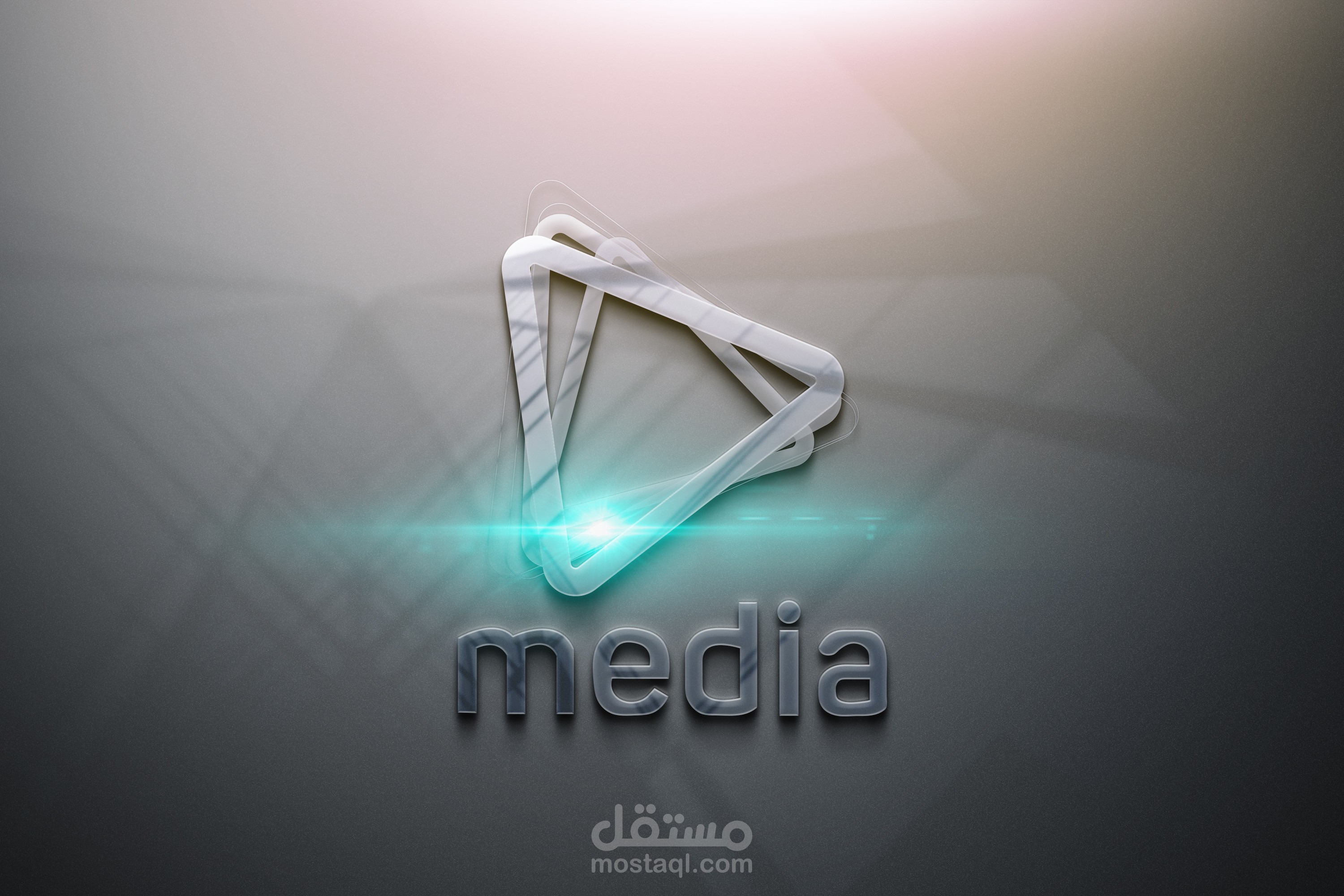 تصميم شعار شركة ميديا