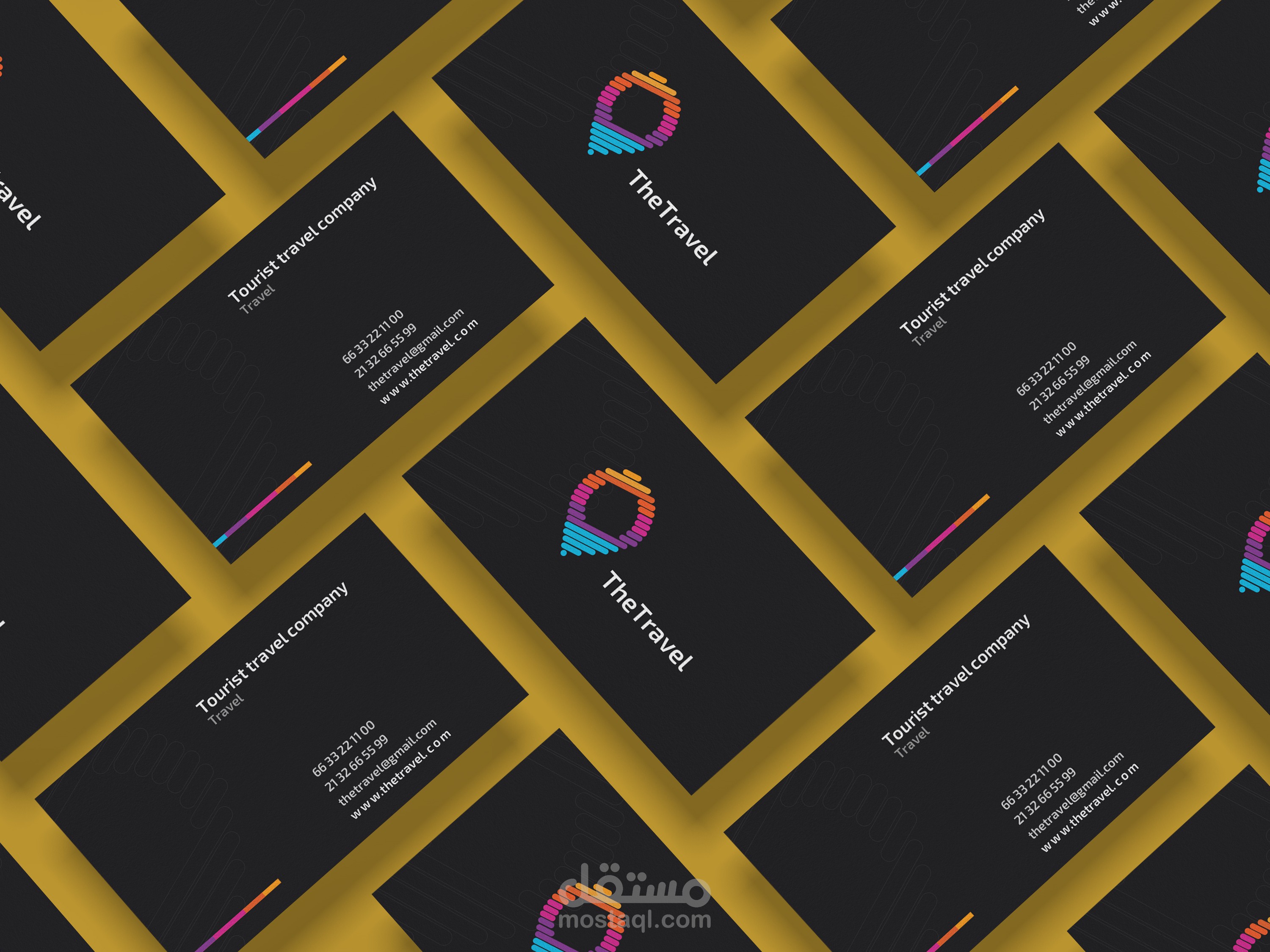 تصميم كروت شخصية وبطاقات اعمال مميزة