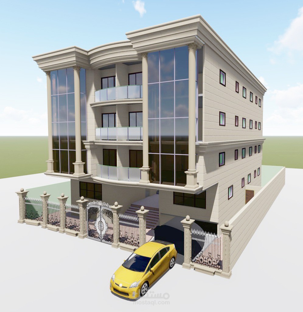 عمارة سكانية مودرن