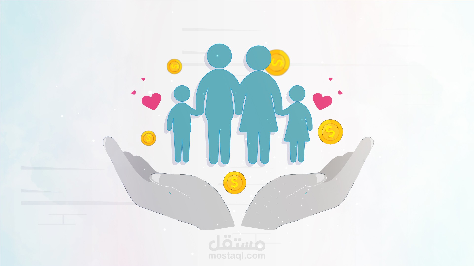 فيديو موشن جرافيك لصالح جمعية التنمية الأهلية بالعارضة