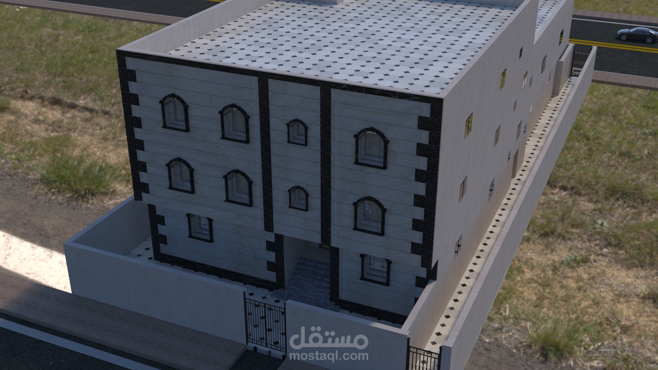 فيديو لمنزل 3d