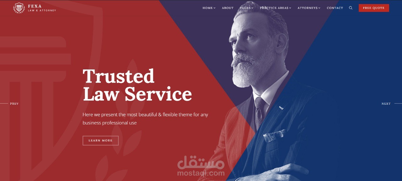 Law Service Website