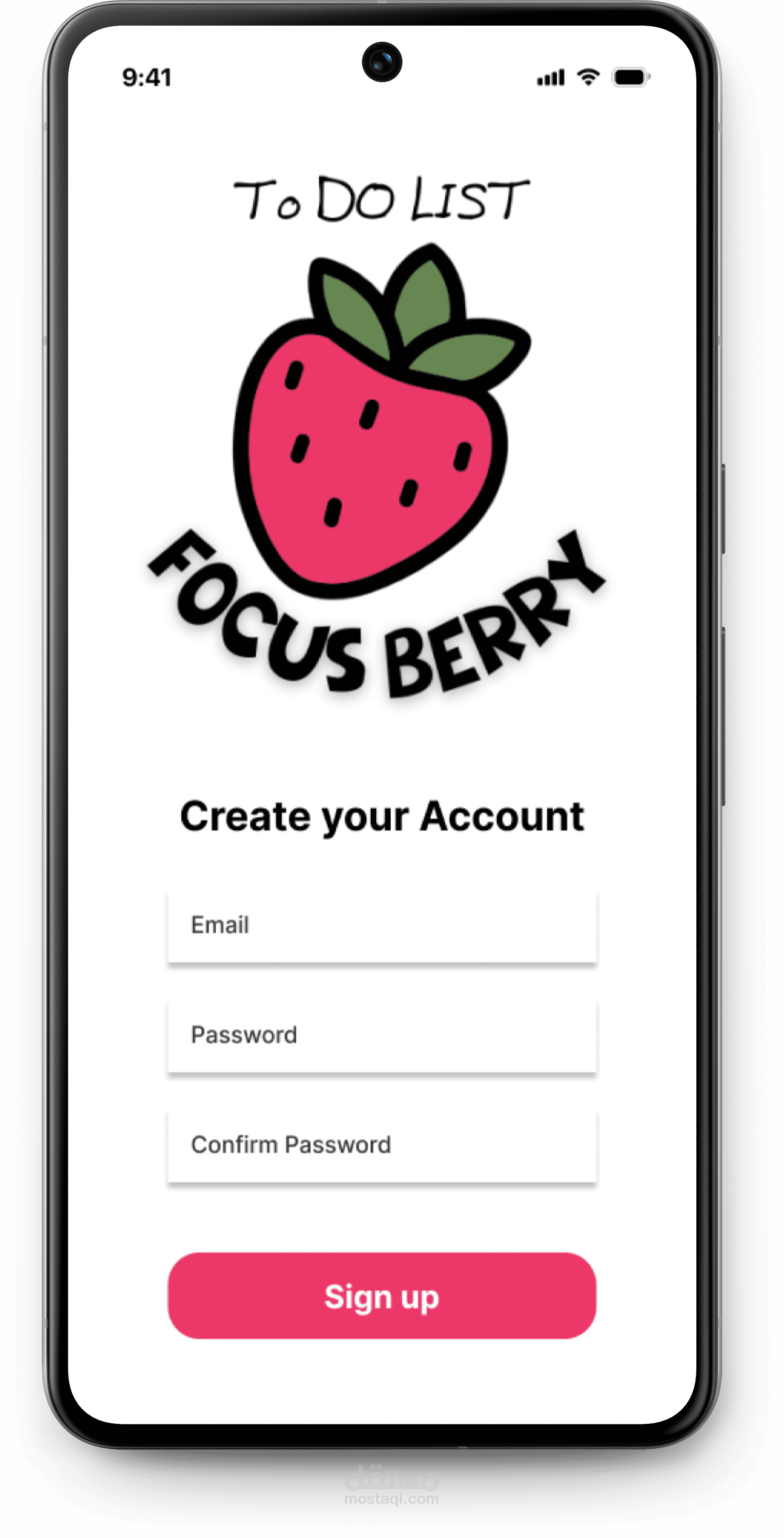 تصميم واجهات المستخدم (UI Design) تطبيق To do list