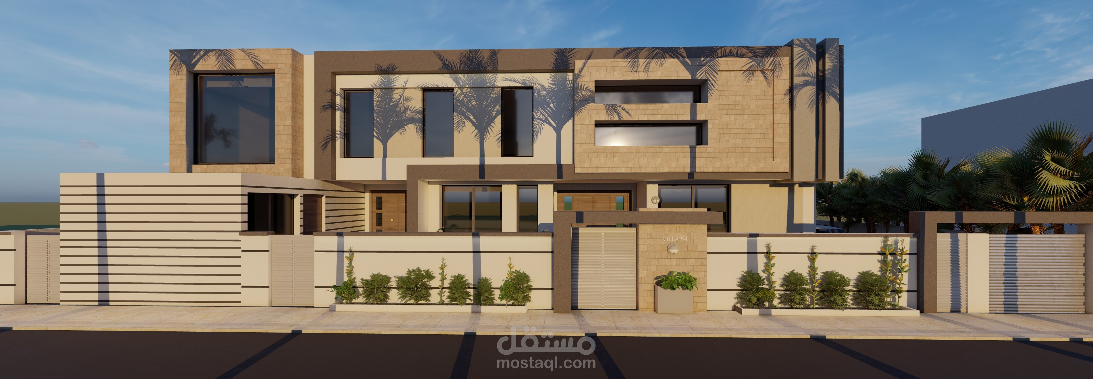 تصميم انشائي لفيلا في مدينة الدمام (السعودية)
