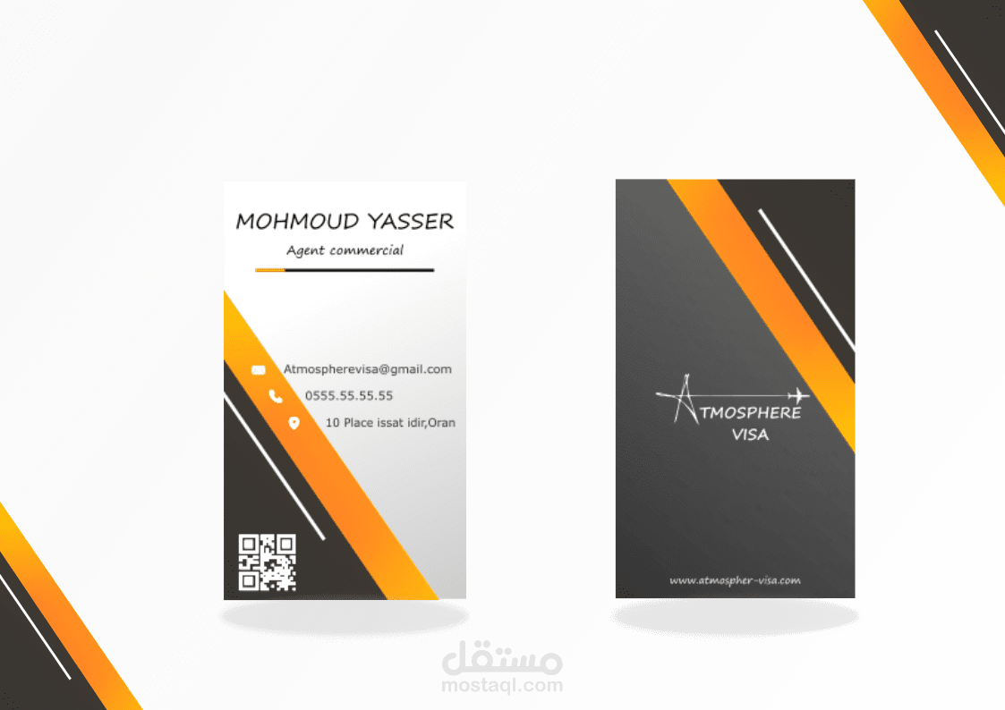 Modern Business Card + logo