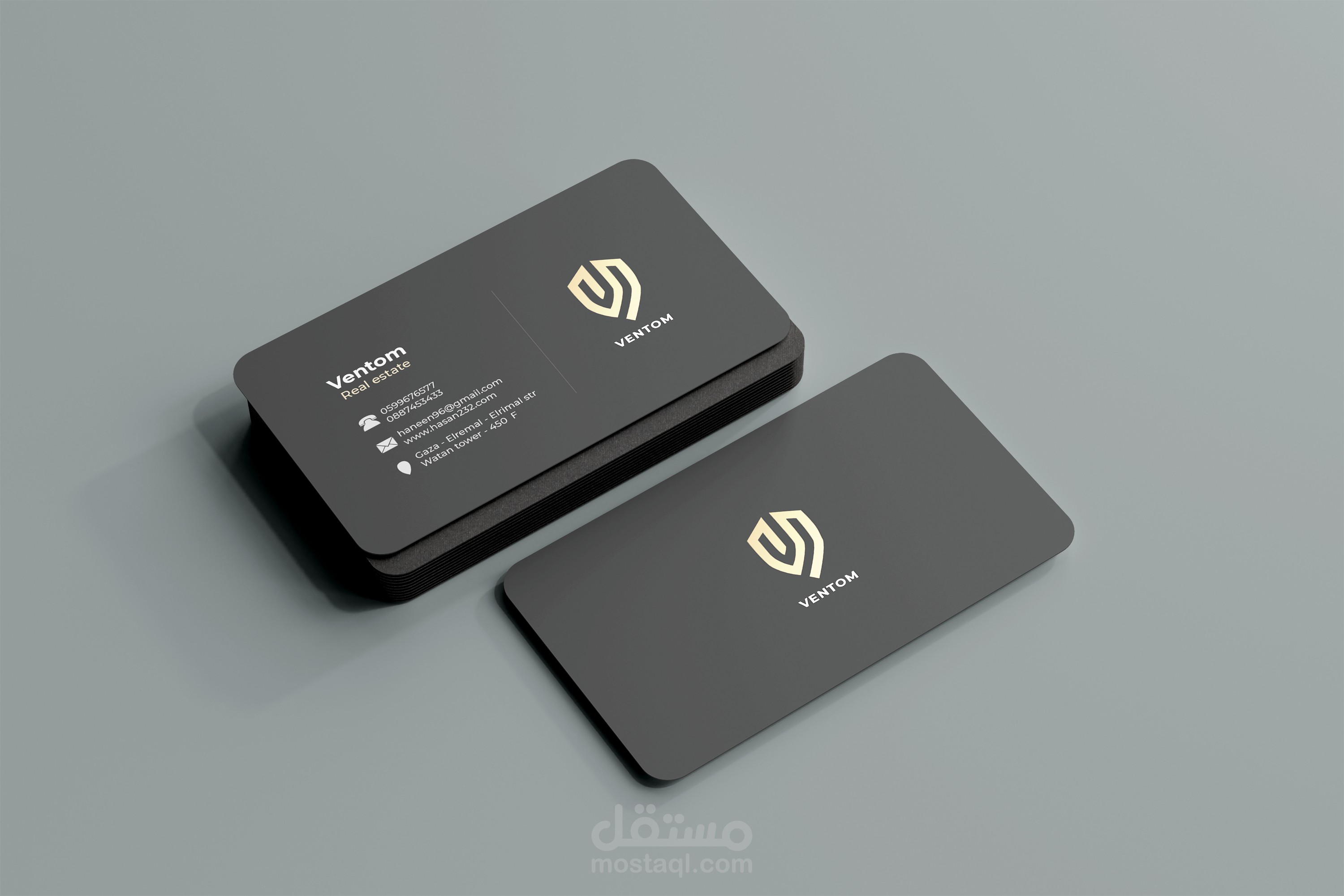 تصميم بطاقة عمل (BusinessCard)