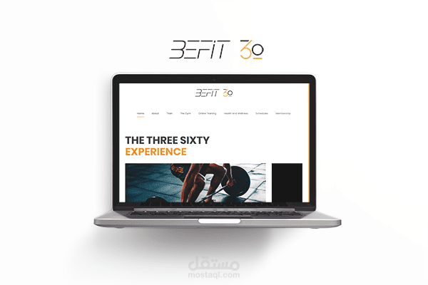 BeFit360 Fitness Center - Mock-up Design