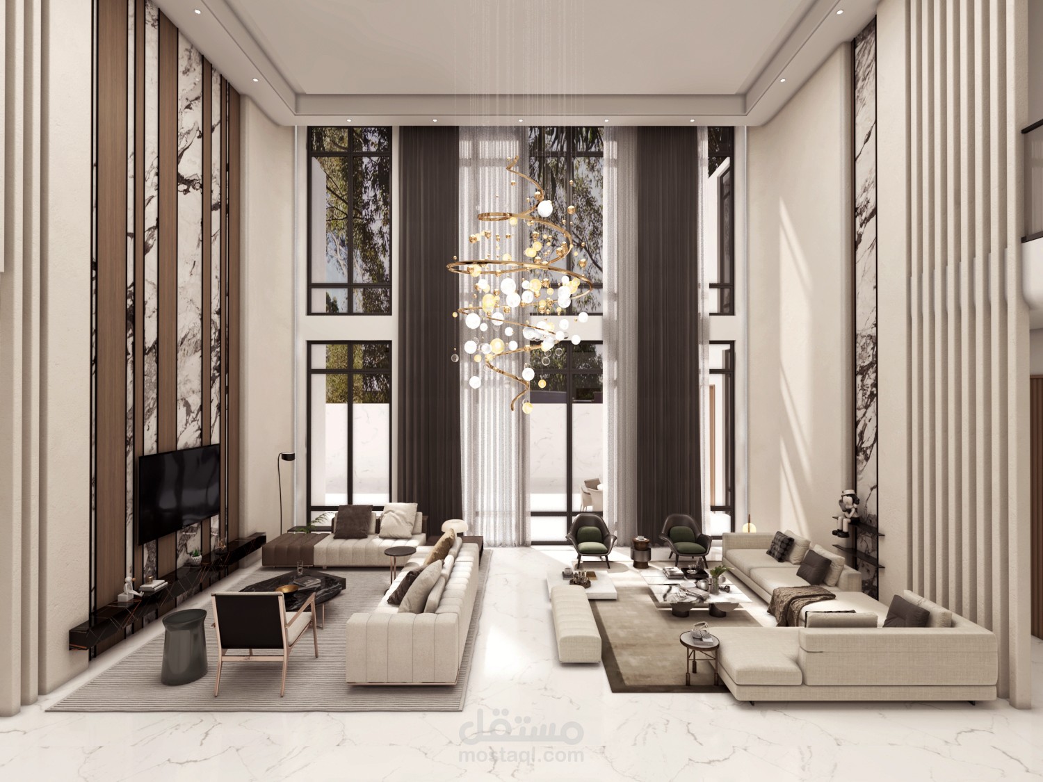 تصميم فلا دبل هايت