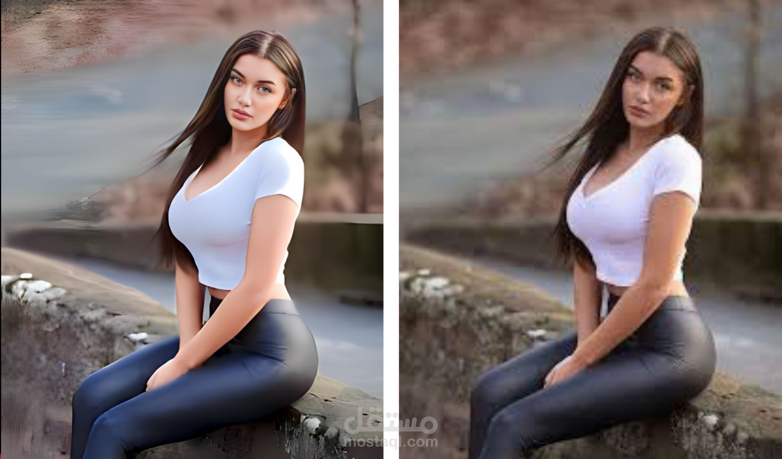 تعديل وتحسيين الصور على الفوتوشوب