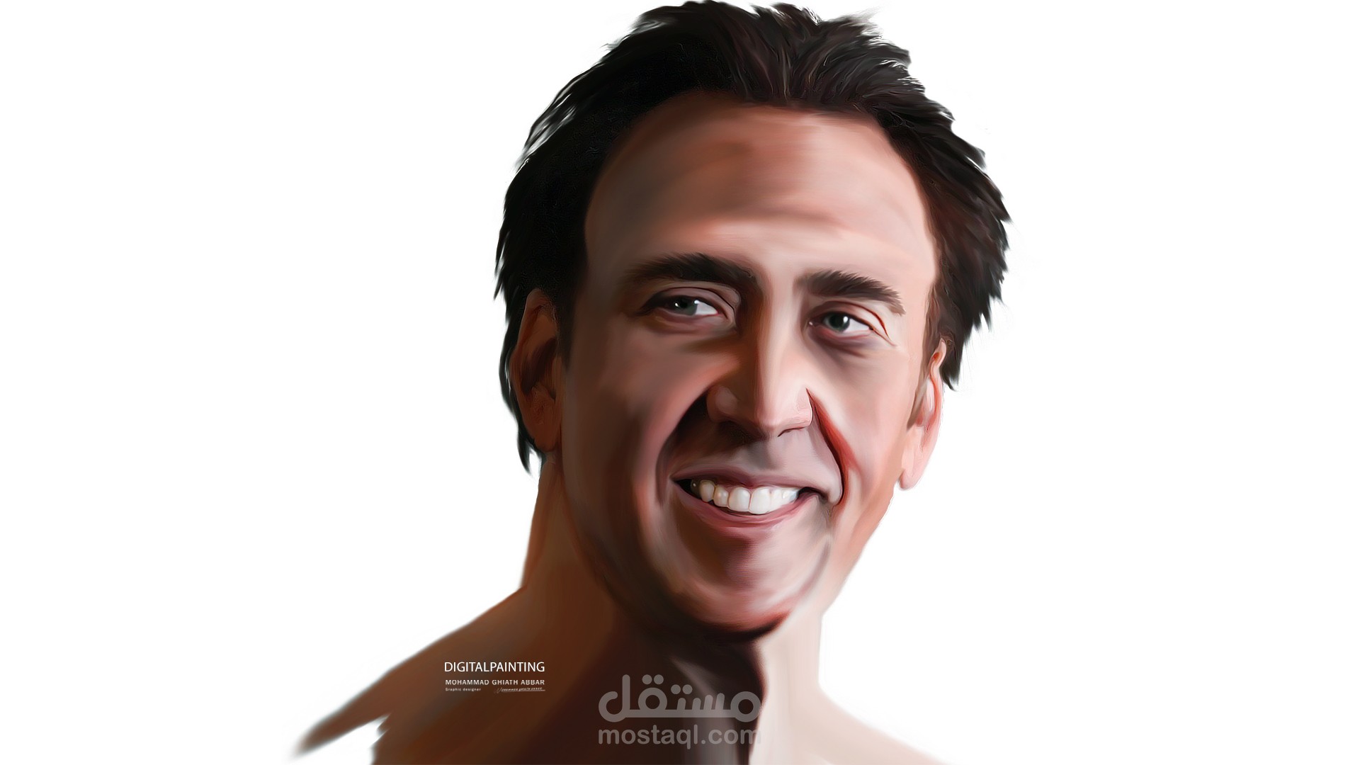 رسم البوتريه /فيكتور ارت / ديجيتل ارت