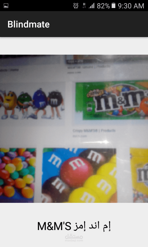 Blindmate Android Application