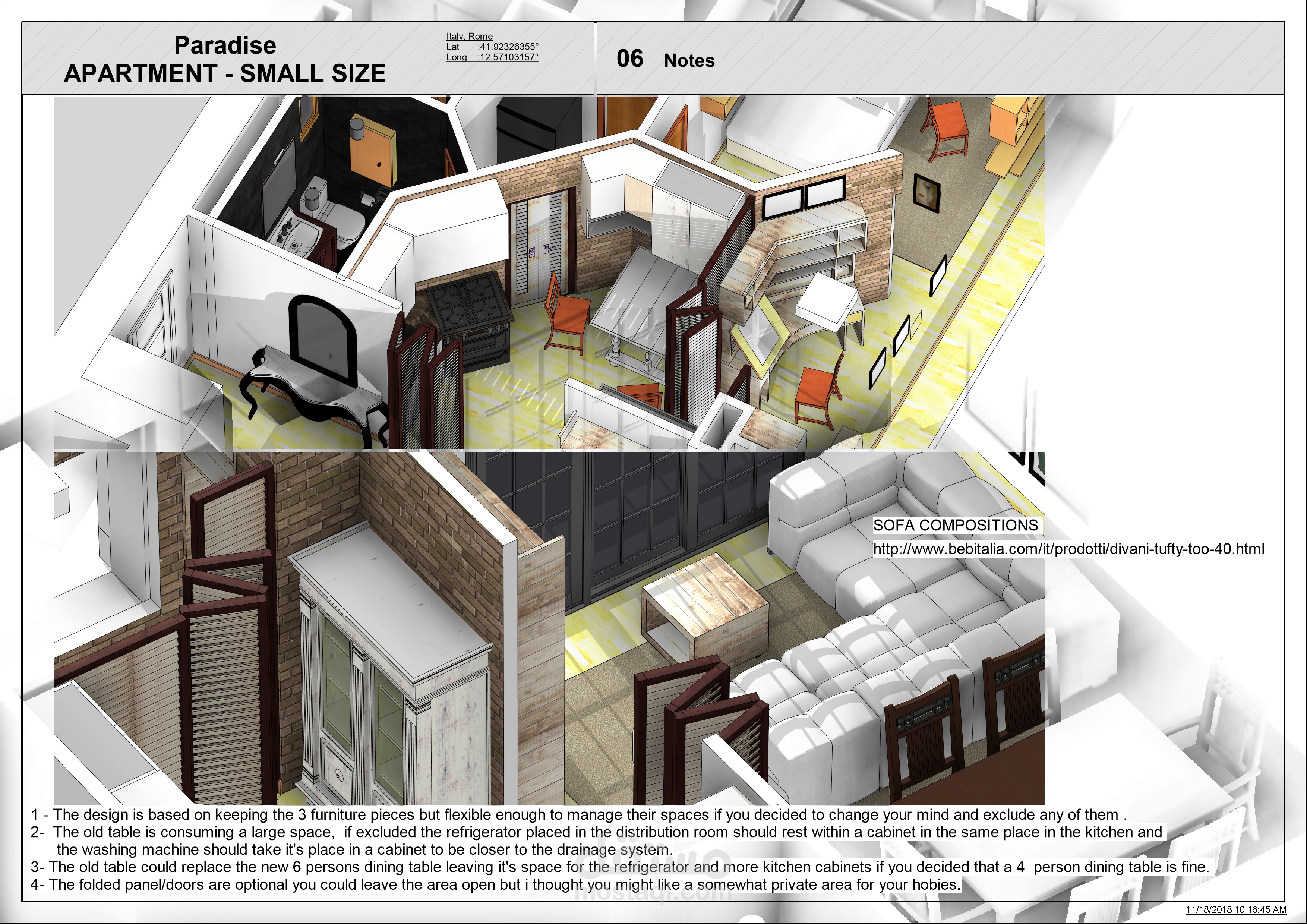 تعديل داخلي لشقة