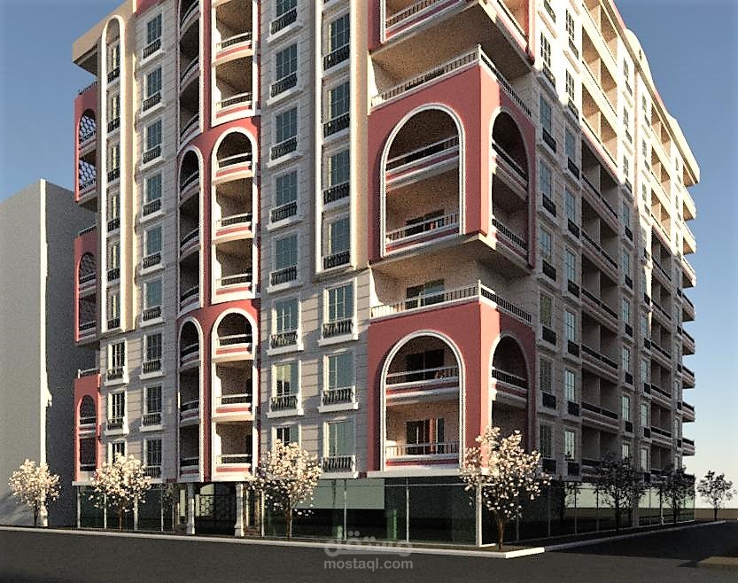 تصميم واجهات عمائر سكنية ومداخل