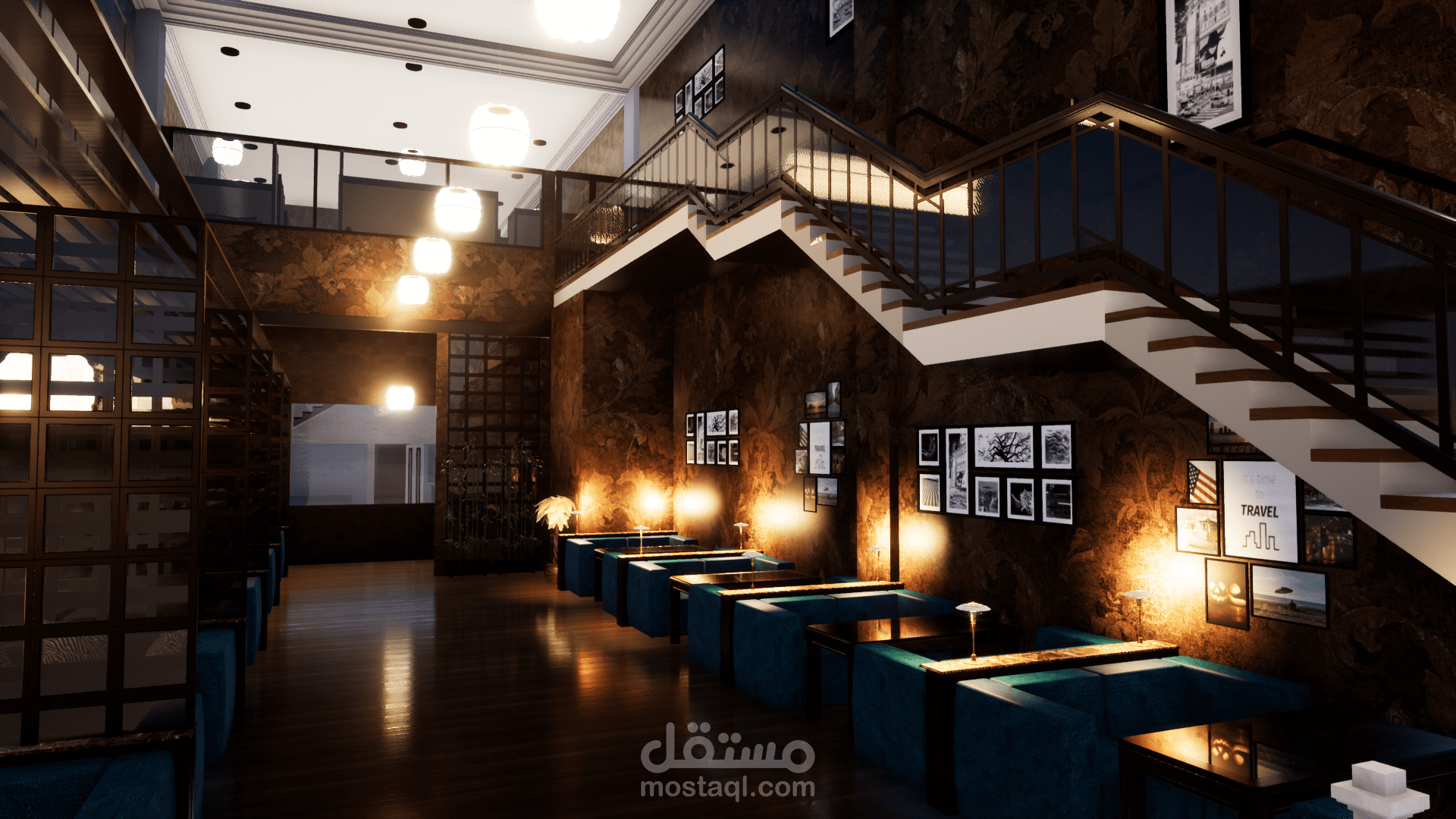 تصميم مطعم بالسعودية