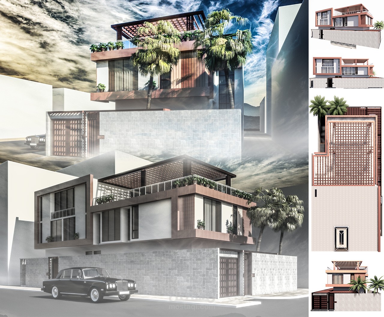 تصميم فيلا بالسعودية