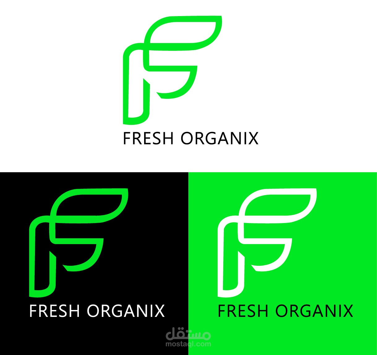 Fresh Organix Logo design