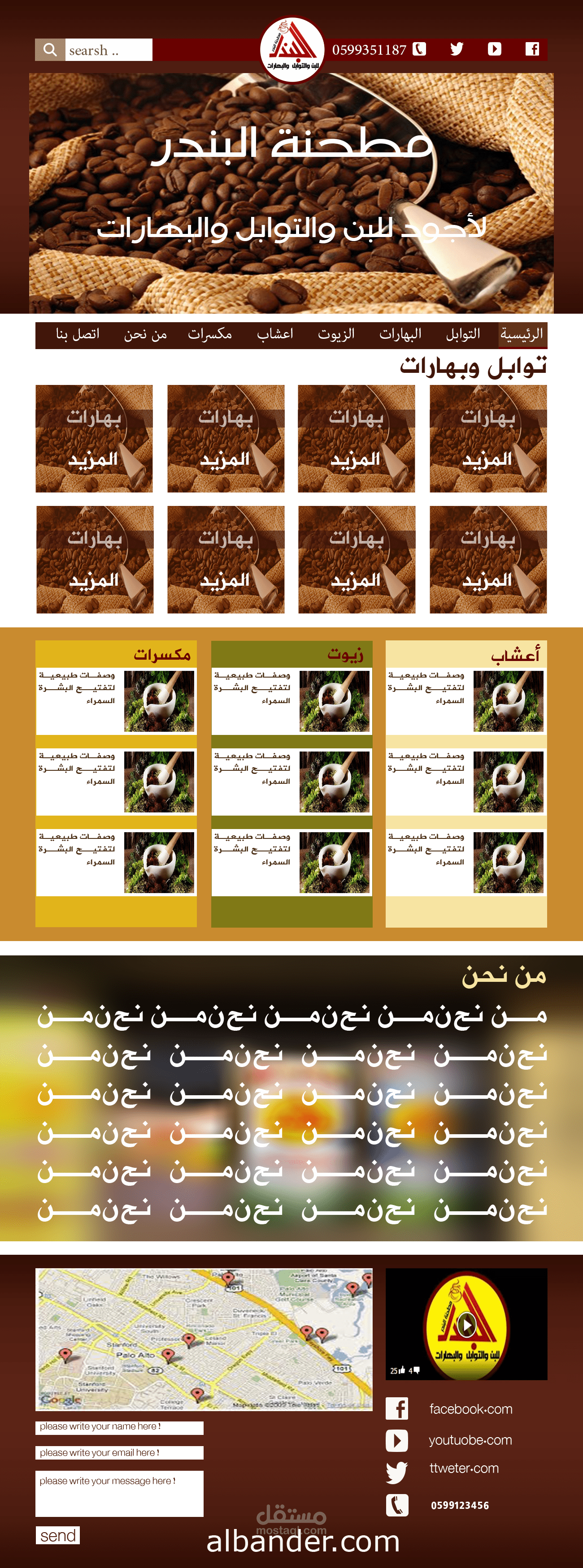 موقع  مطحنة البندر