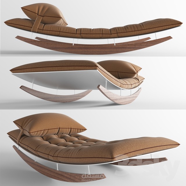 01.outdoor lounge Model chaise longue holz