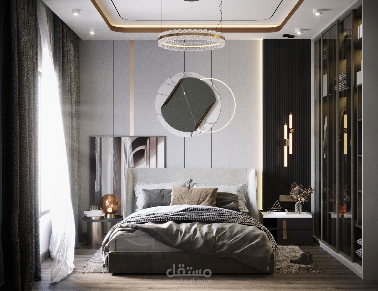 بعض من اعمالي للتصميمات الداخلية 3d بمصر والامارات