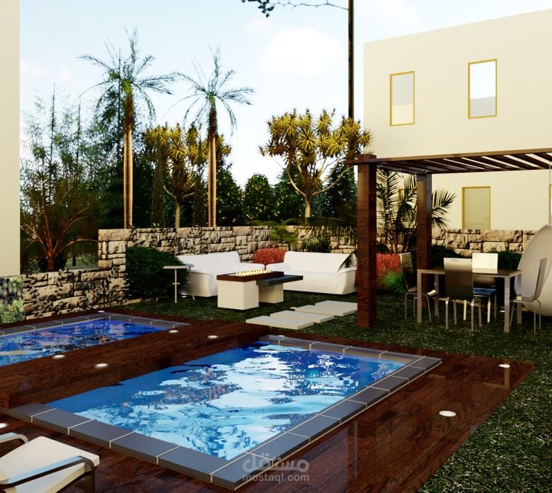 Condominium pool - Landscaping Project