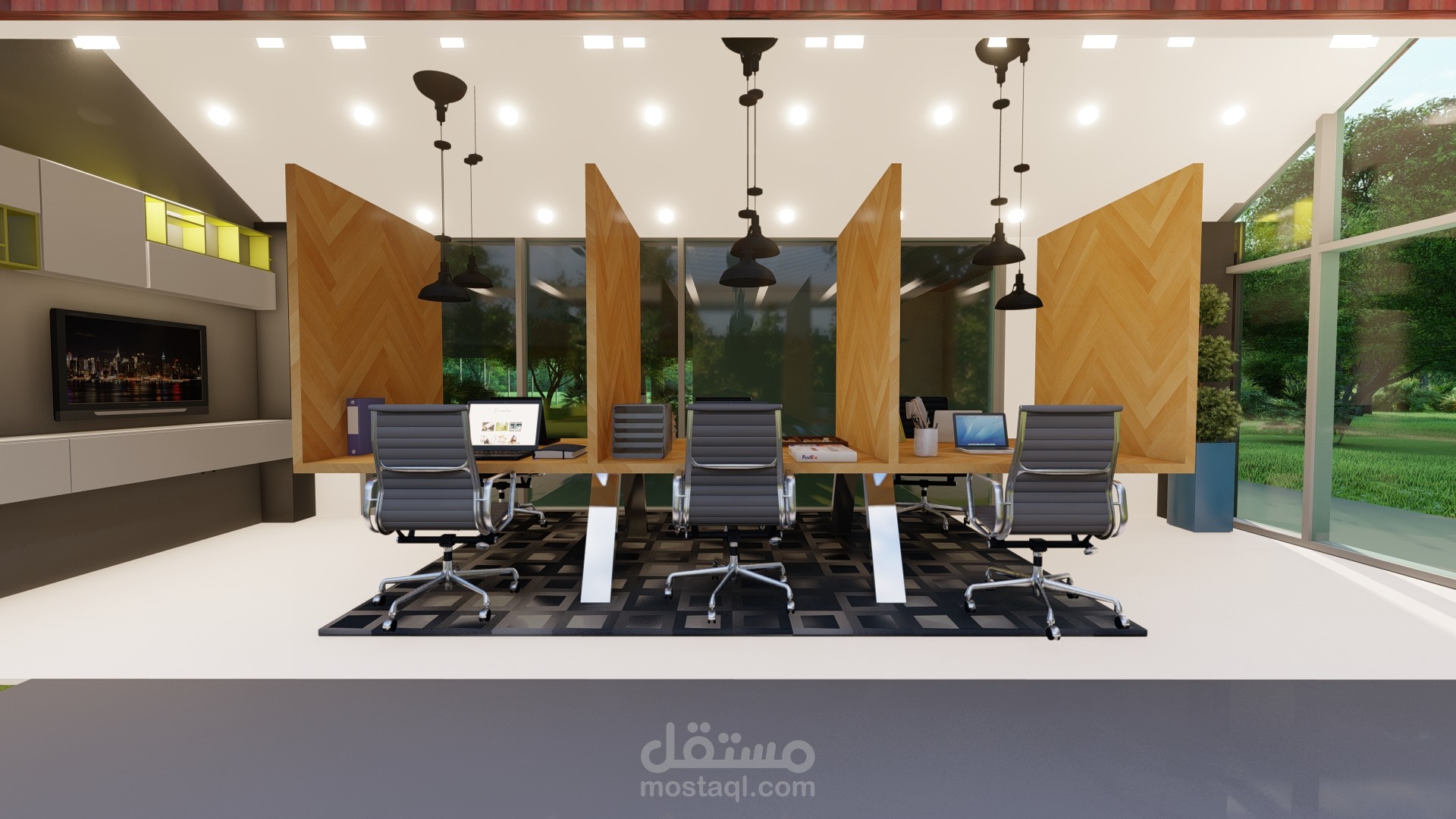 office design (apart of building) in KSA