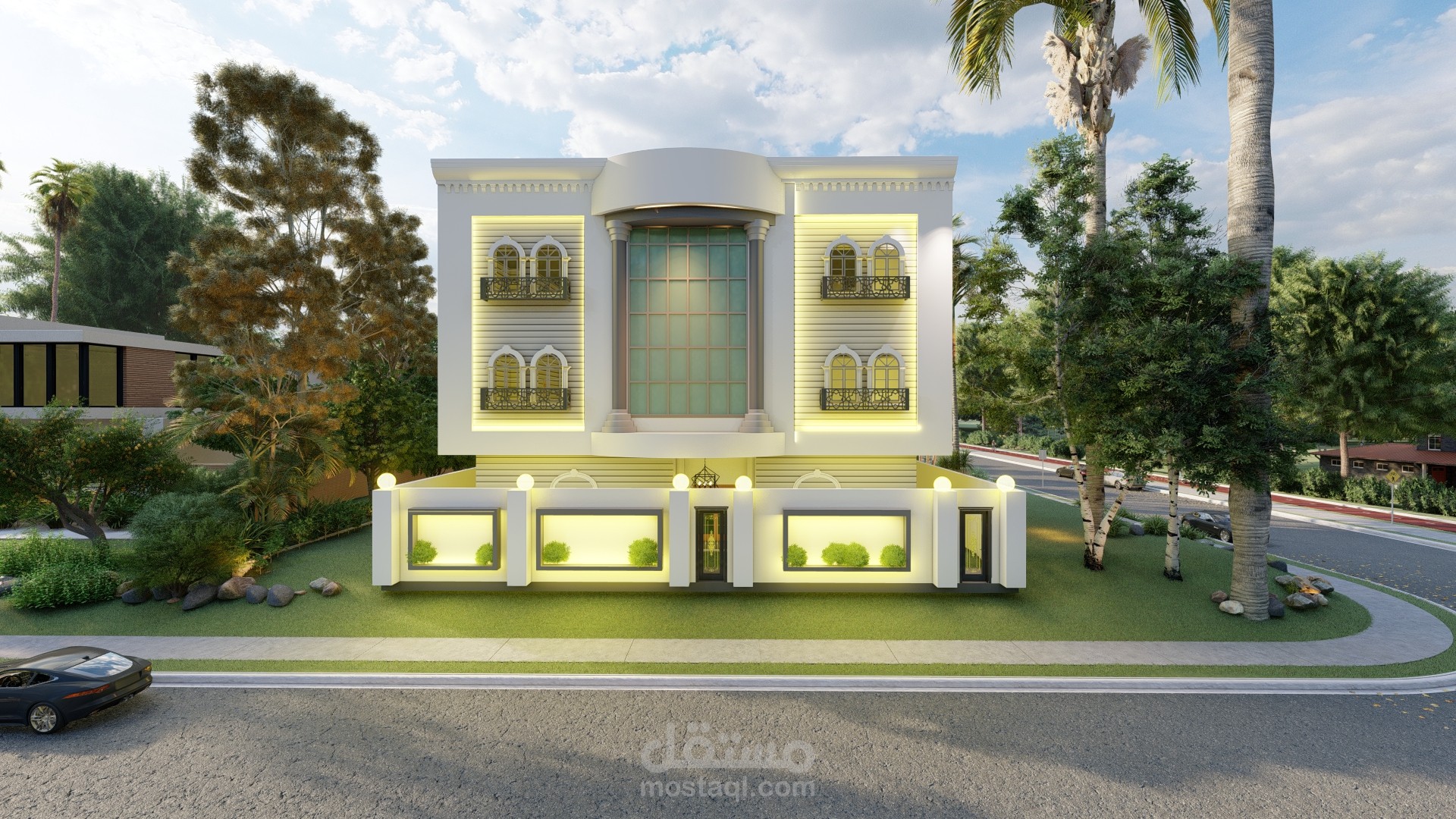 classic elevation design in KSA