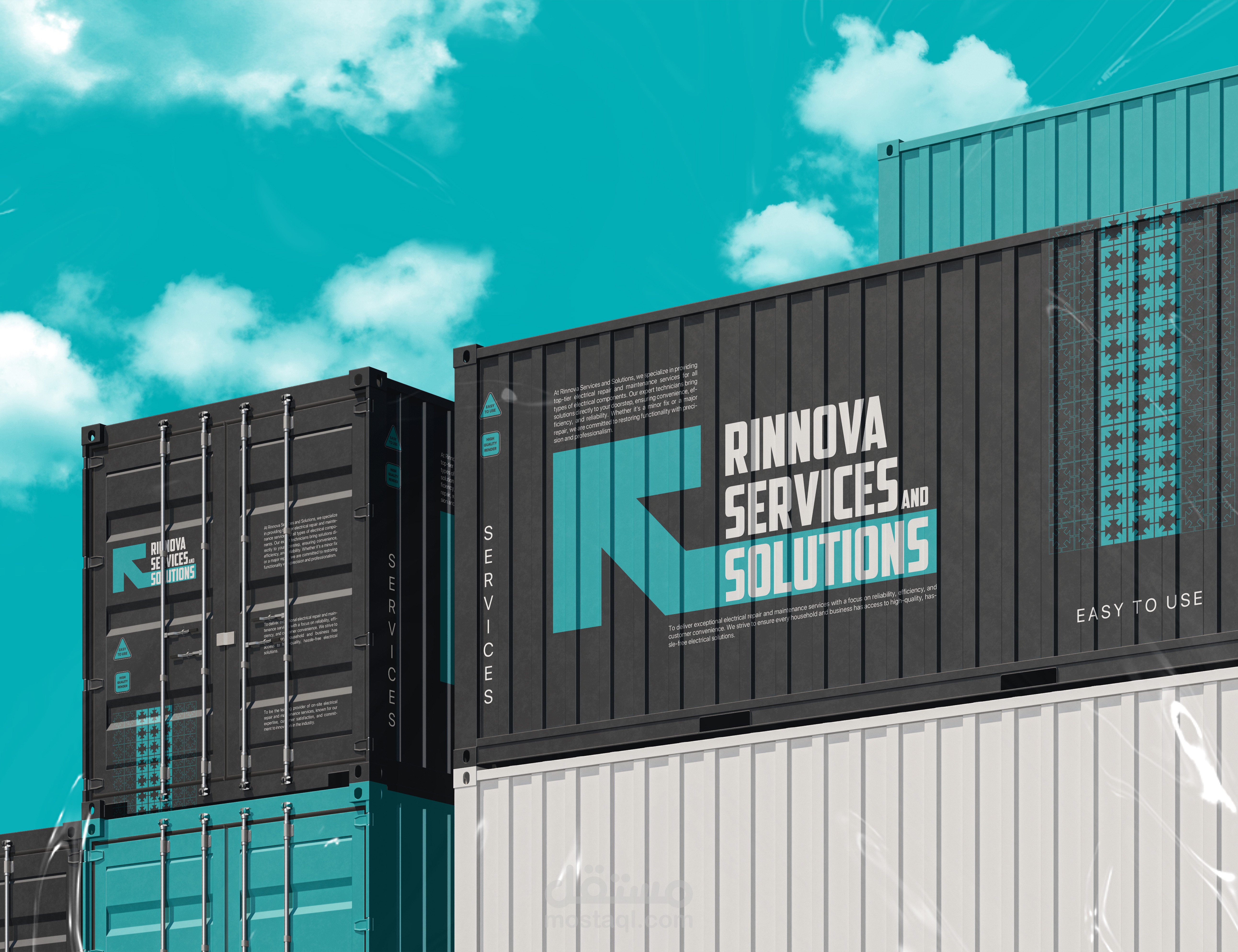 Rinnova Services And Silutions | Brand identity