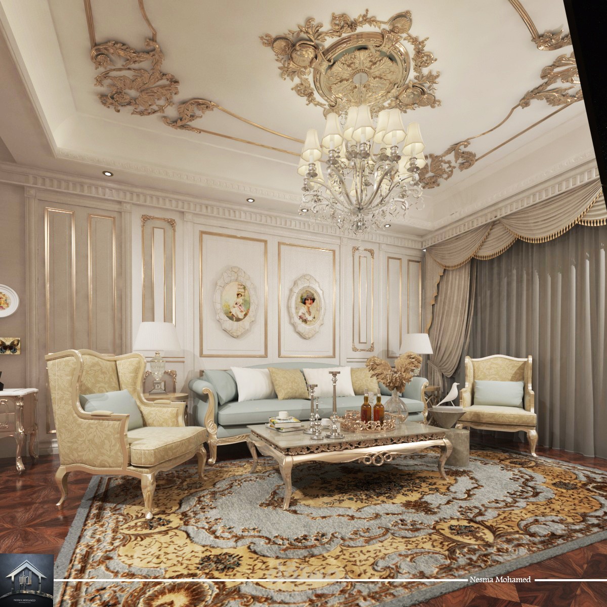 luxury living room