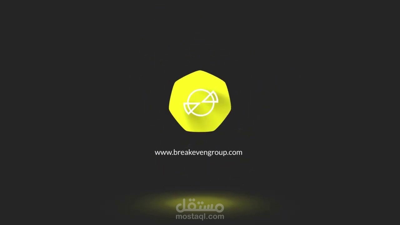 تصميم انترو لصالح  نقطة تعادل_breakeven ستايل حديث