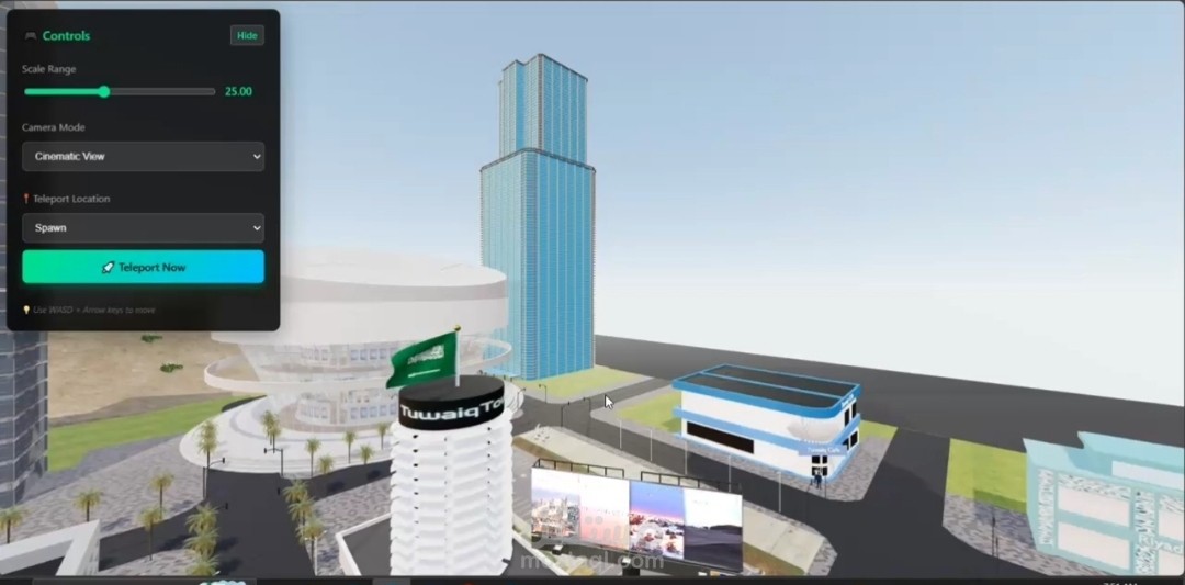 منصة معارض افتراضية ثلاثية الأبعاد | 3D Virtual Exhibition Platform