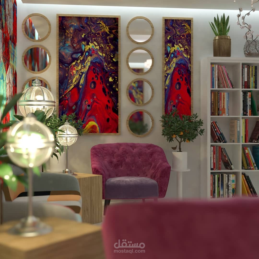 تصميم غرفة للابداع