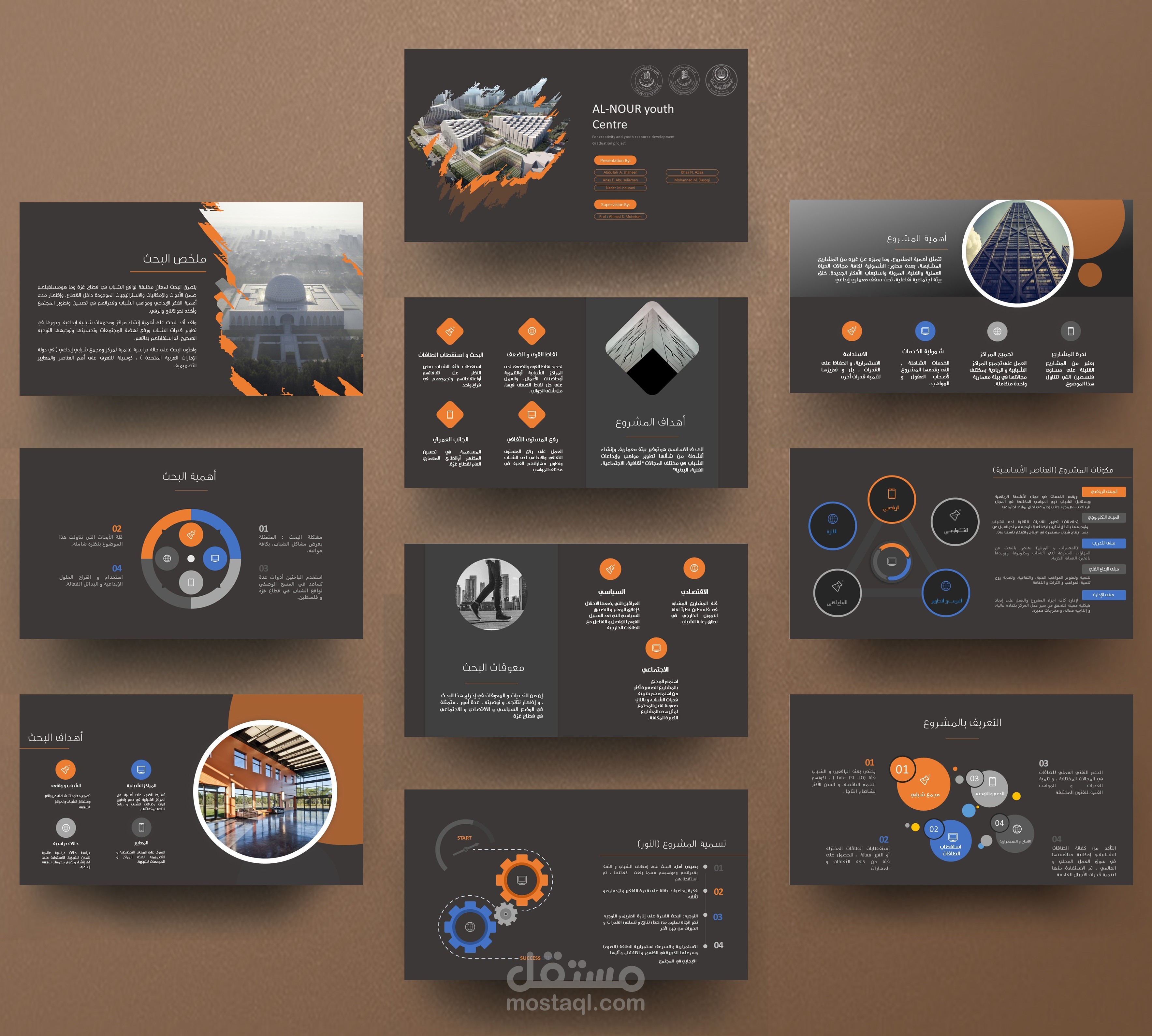 عرض بوربوينت لمشروع تخرج