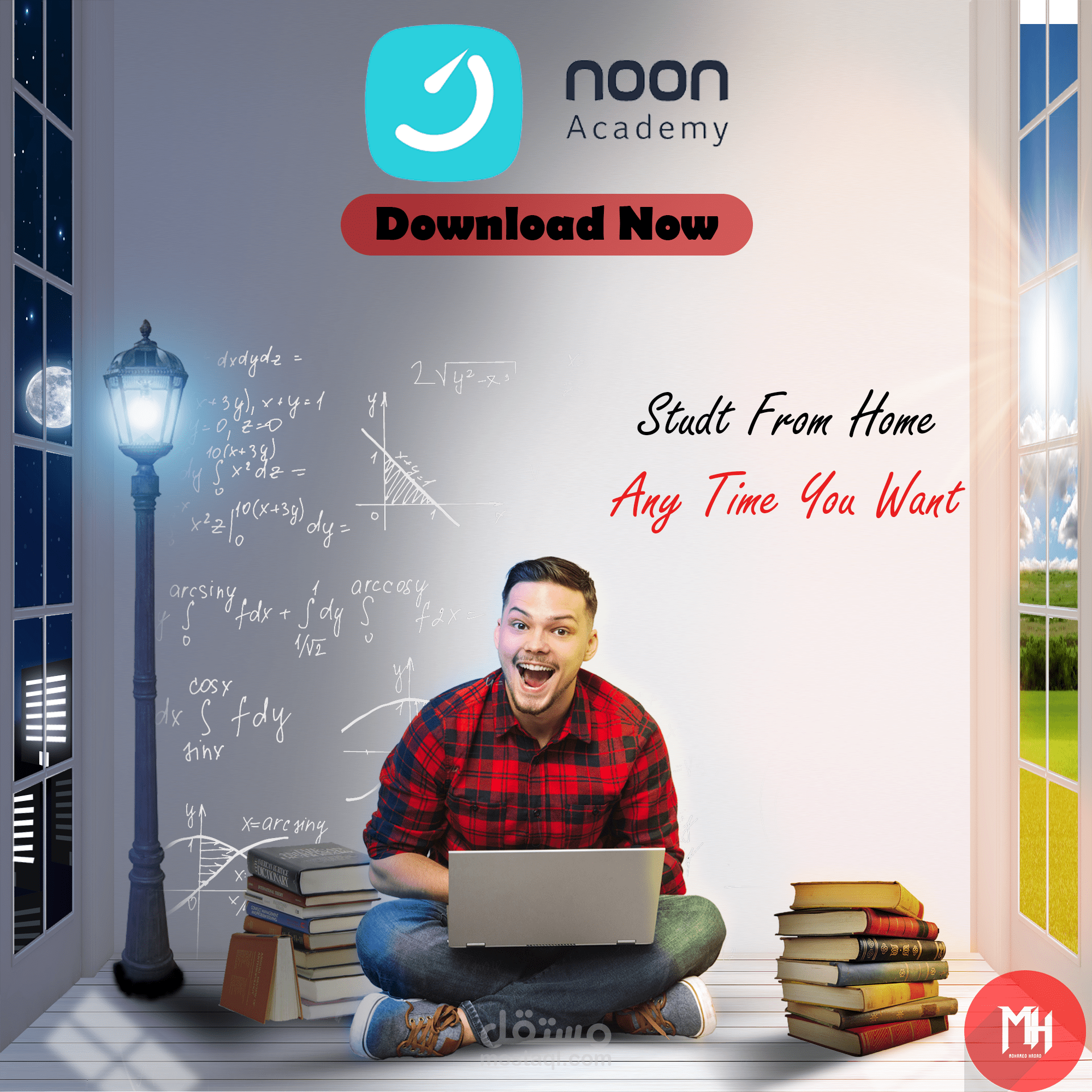 Advertising for noon academy