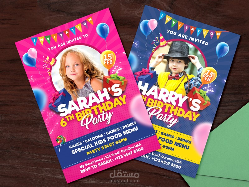 ملصق إعلان عيد ميلاد