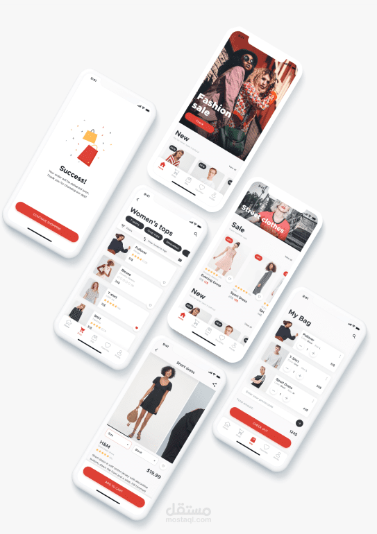 E-commerce mobile application