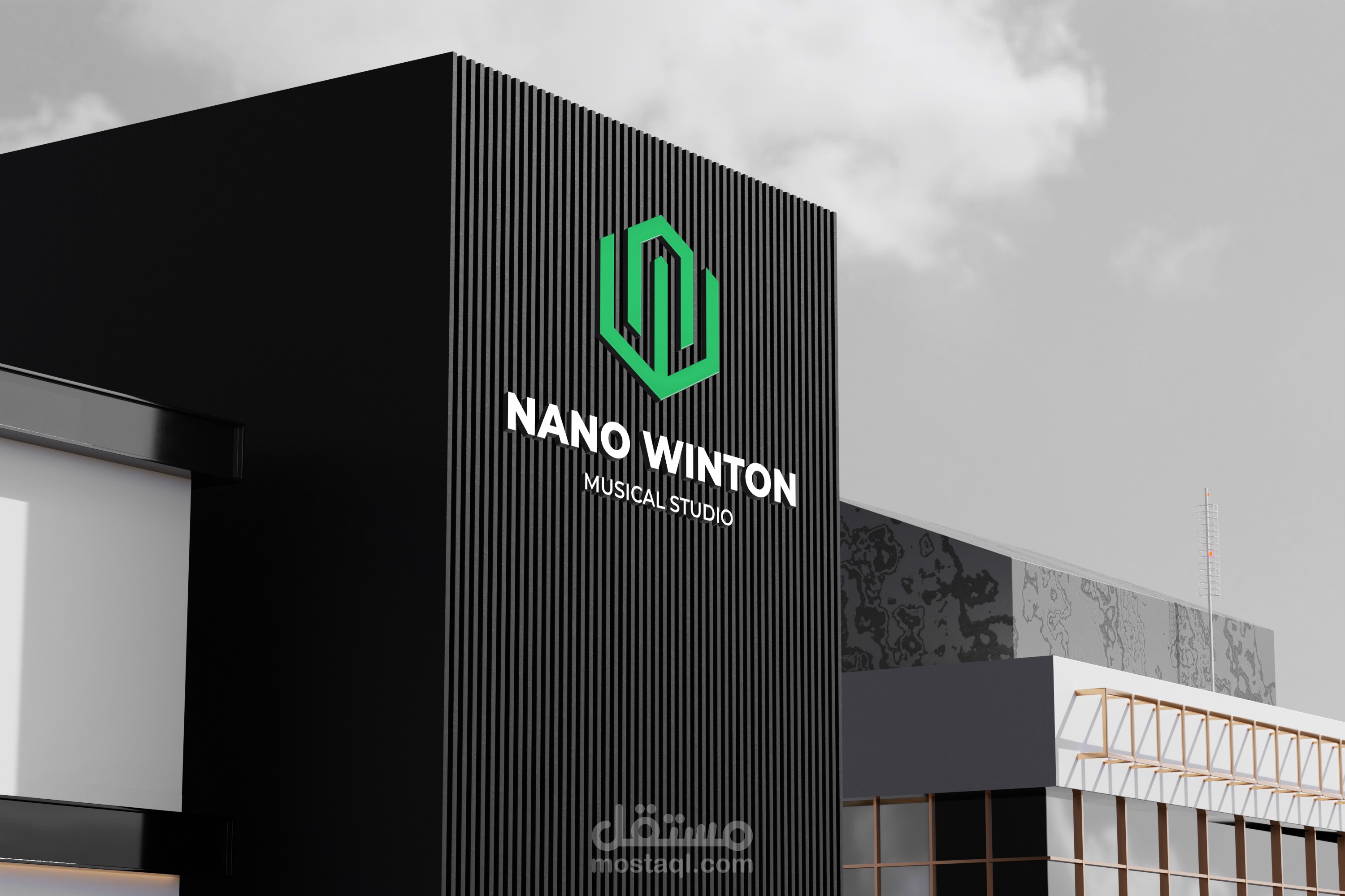 تصميم هوية بصرية لأستوديو غنائي