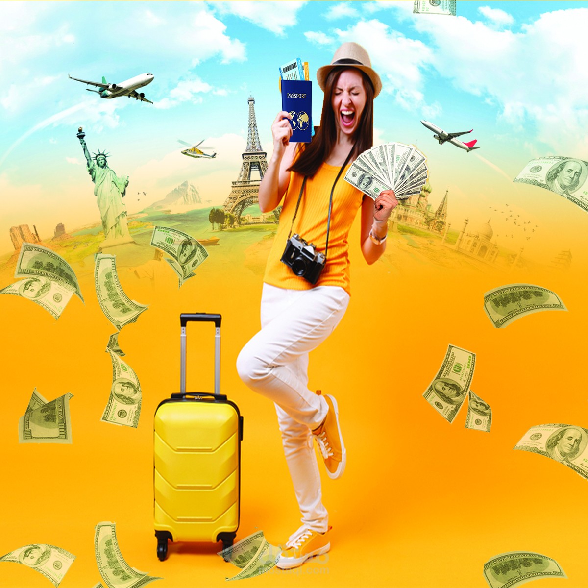 تصميم للسوشيال ميديا لشركه سياحه مصريه